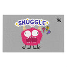 Snuggle Monster??? Light Grey | Mix & Match Soft Fun-Flirty Lovers’ Towels