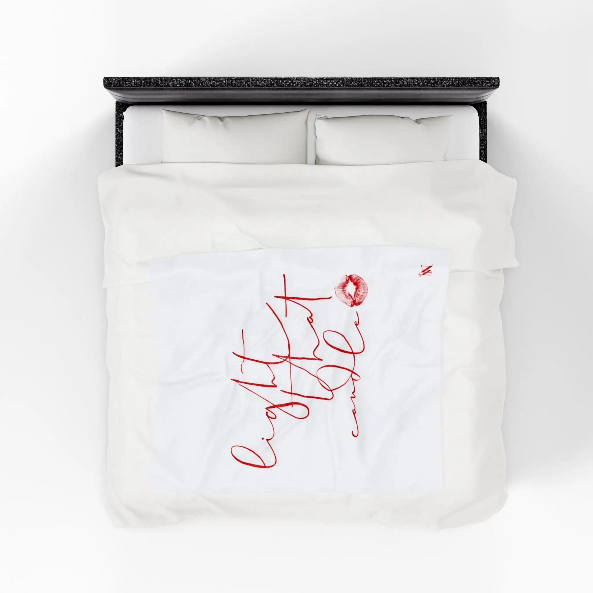 Light That Candle | Mix & Match Velveteen Fun-Flirty Lovers’ Blankets