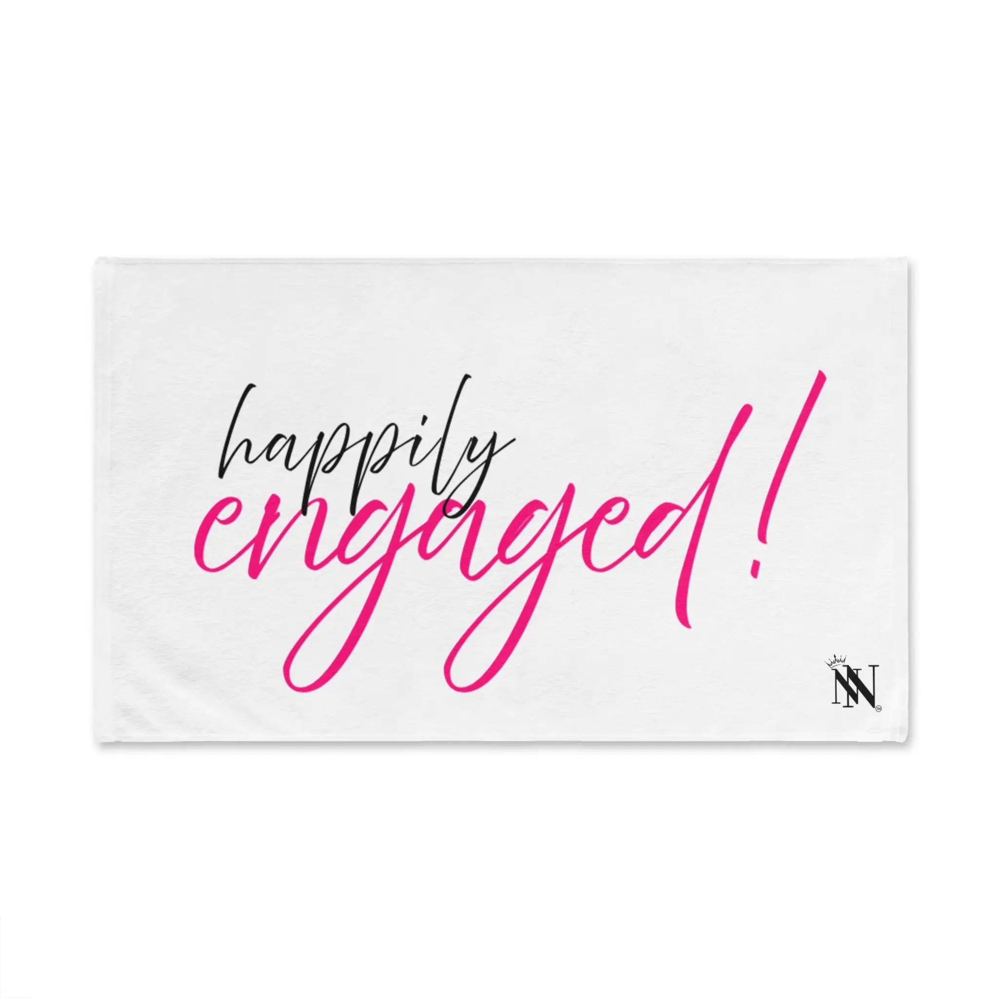 Happily Engaged! Cum Towel