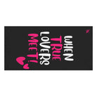 When True Lovers Meet | Nectar Napkins XL Fun-Flirty Lovers’ Towels