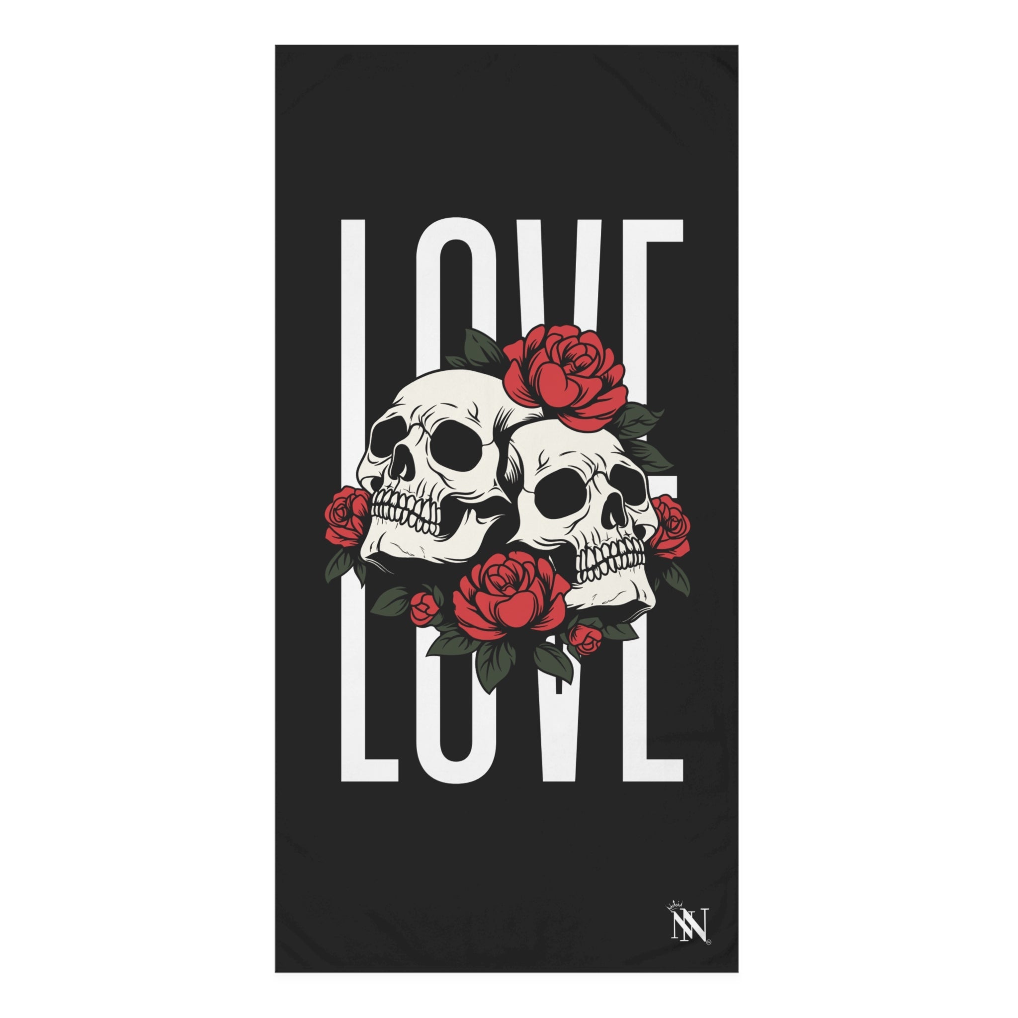 Roses Skulls & Love | Mix & Match XL Fun-Flirty Lovers’ Towels