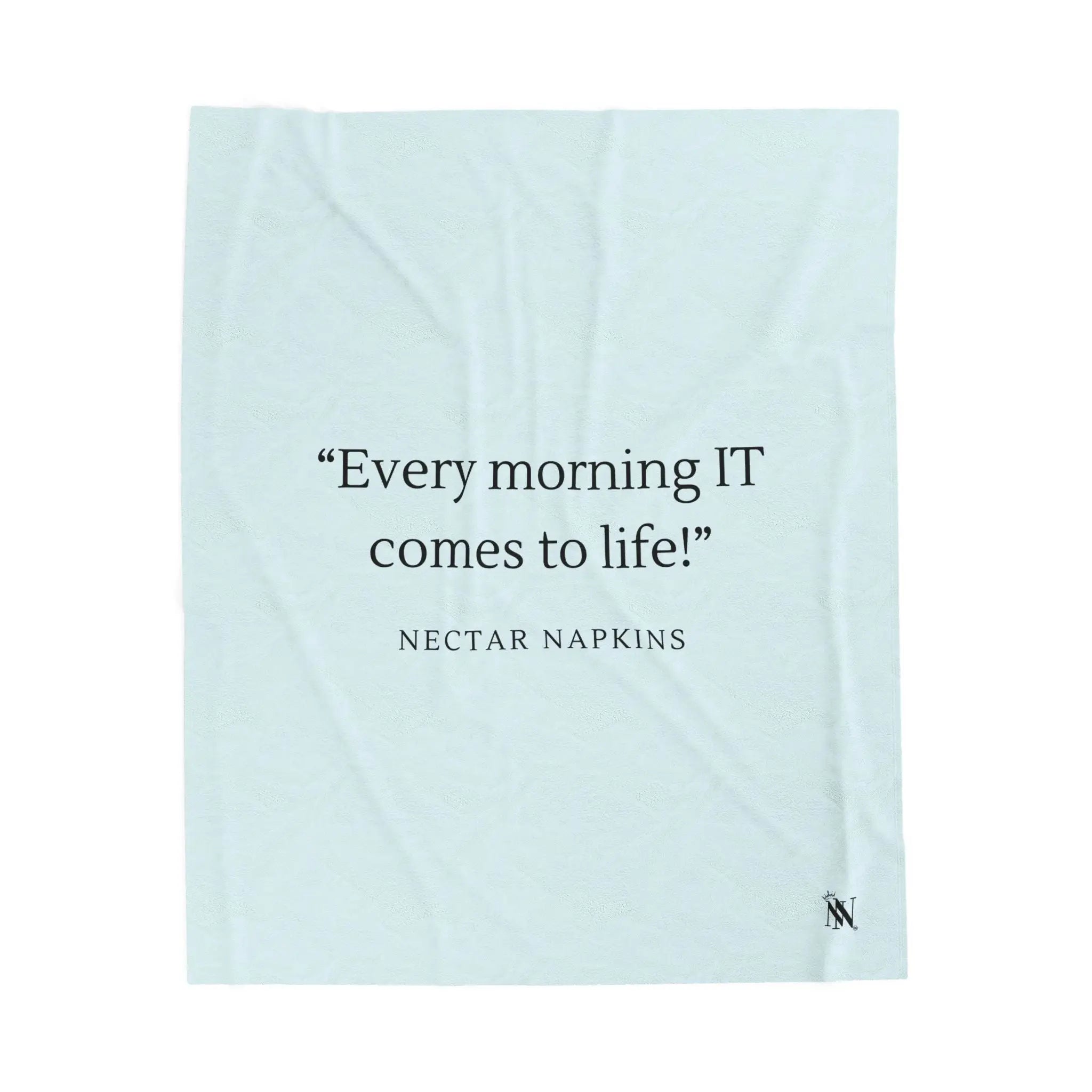 Every Morning It Comes to Life | Mix & Match Velveteen Fun-Flirty Lovers’ Blankets