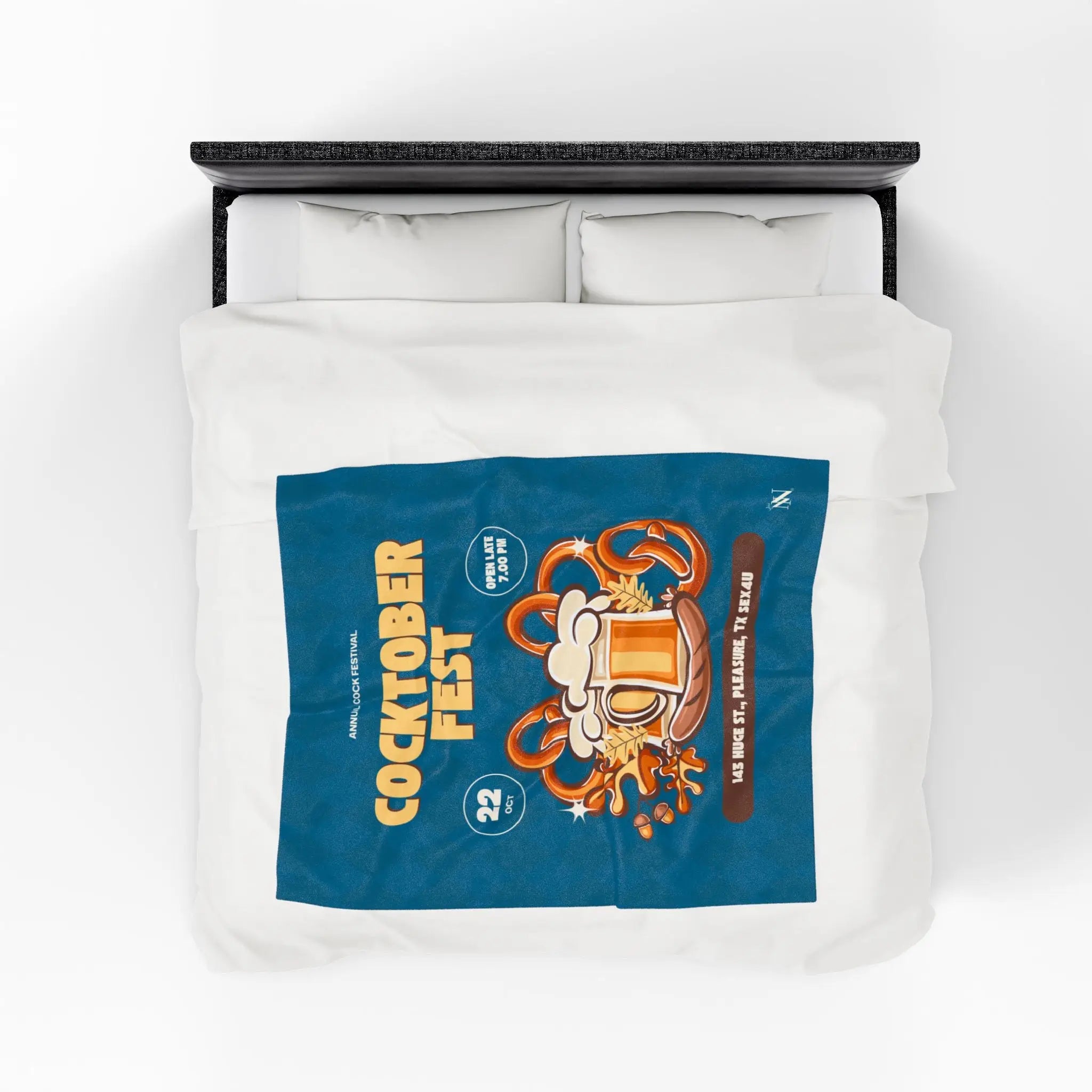 Cocktober Fest | Mix & Match Velveteen Fun-Flirty Lovers’ Blankets