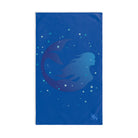 Mermaid Blue Stars Blue Cum Towel