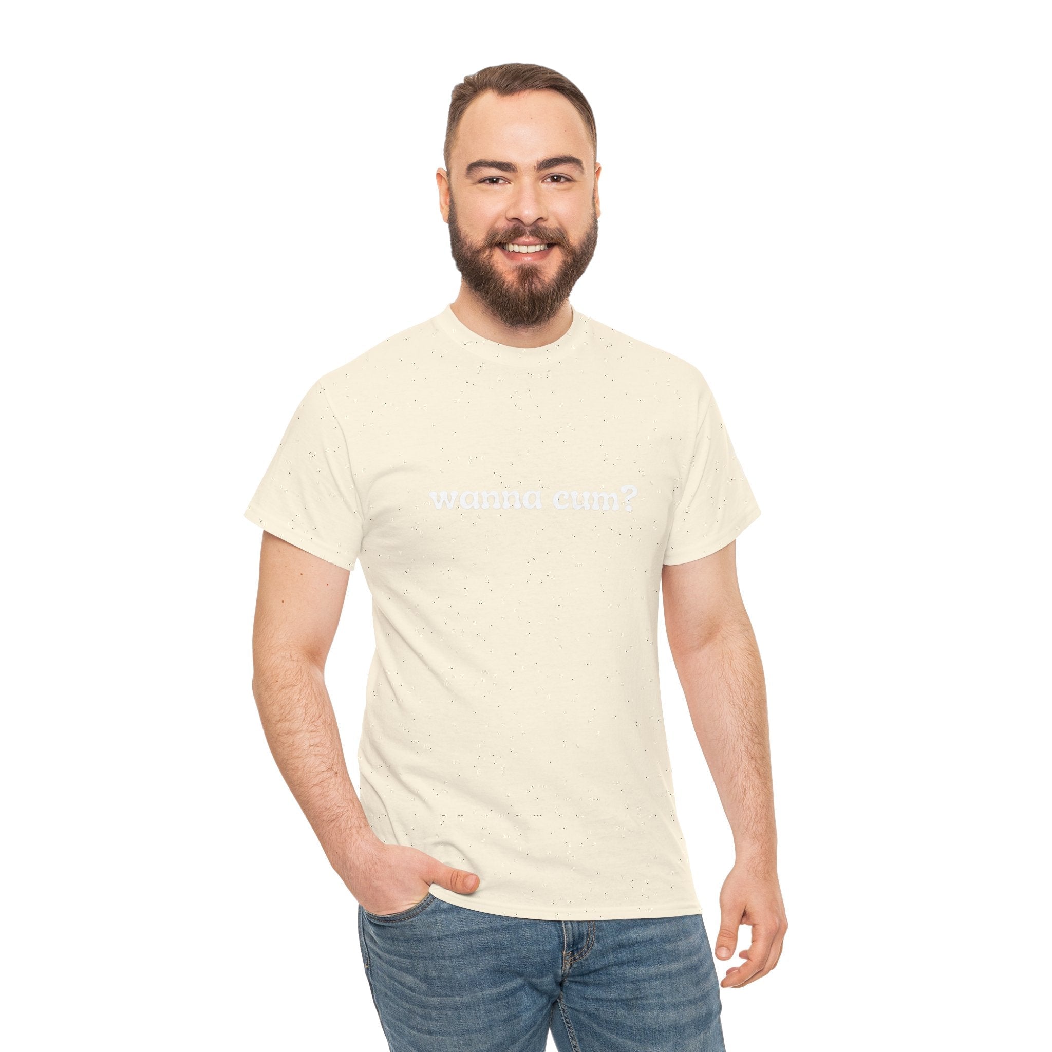 Wanna Cum? | Mix & Match 100% Cotton Unisex Fun-Flirty Lovers’ Tees
