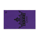 Large Crown Queen Purple Cum Towel