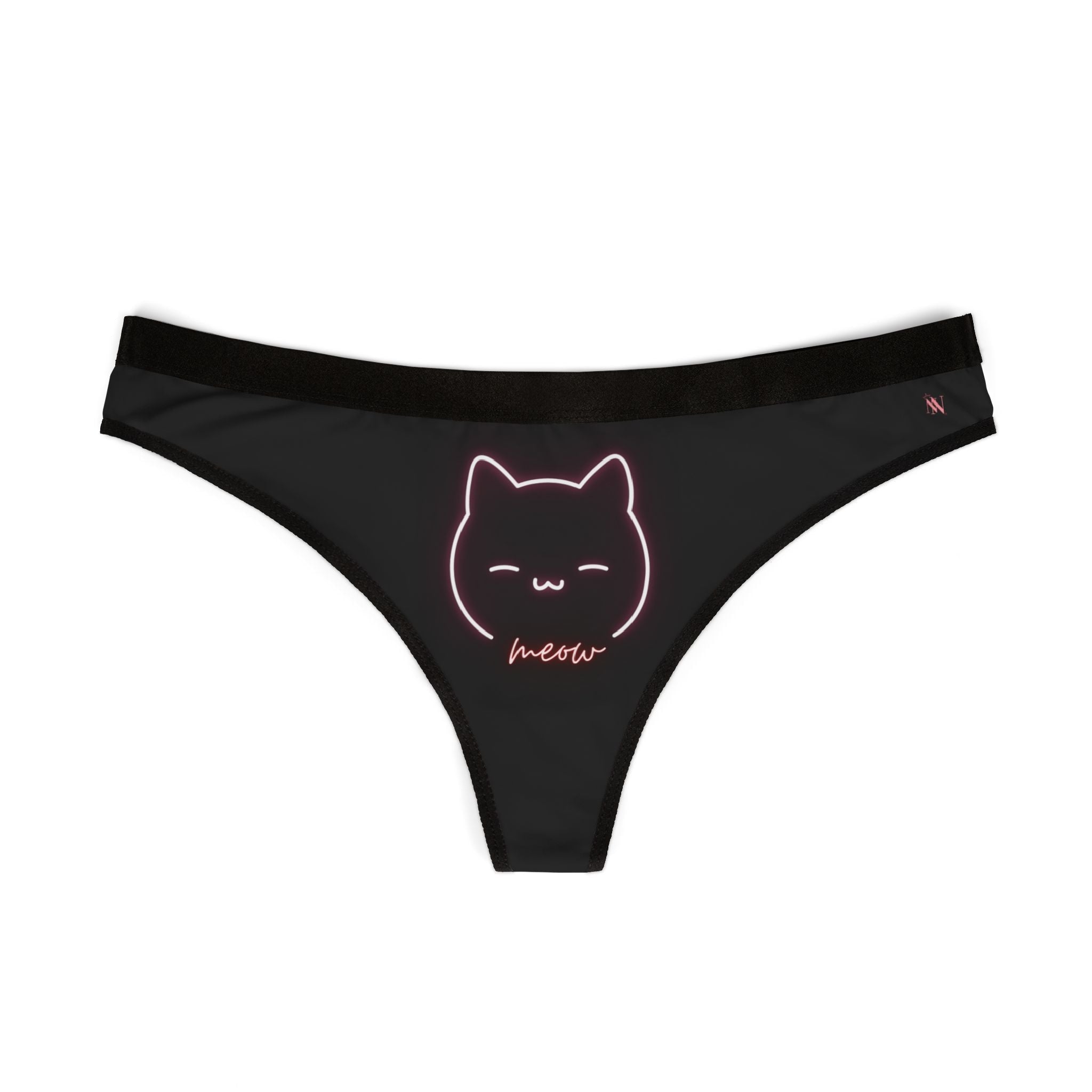 Meow Kitty Neon | Mix & Match Women’s Fun-Flirty Lovers’ Thongs