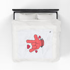 I Love You Hand Sign | Mix & Match Velveteen Fun-Flirty Lovers’ Blankets