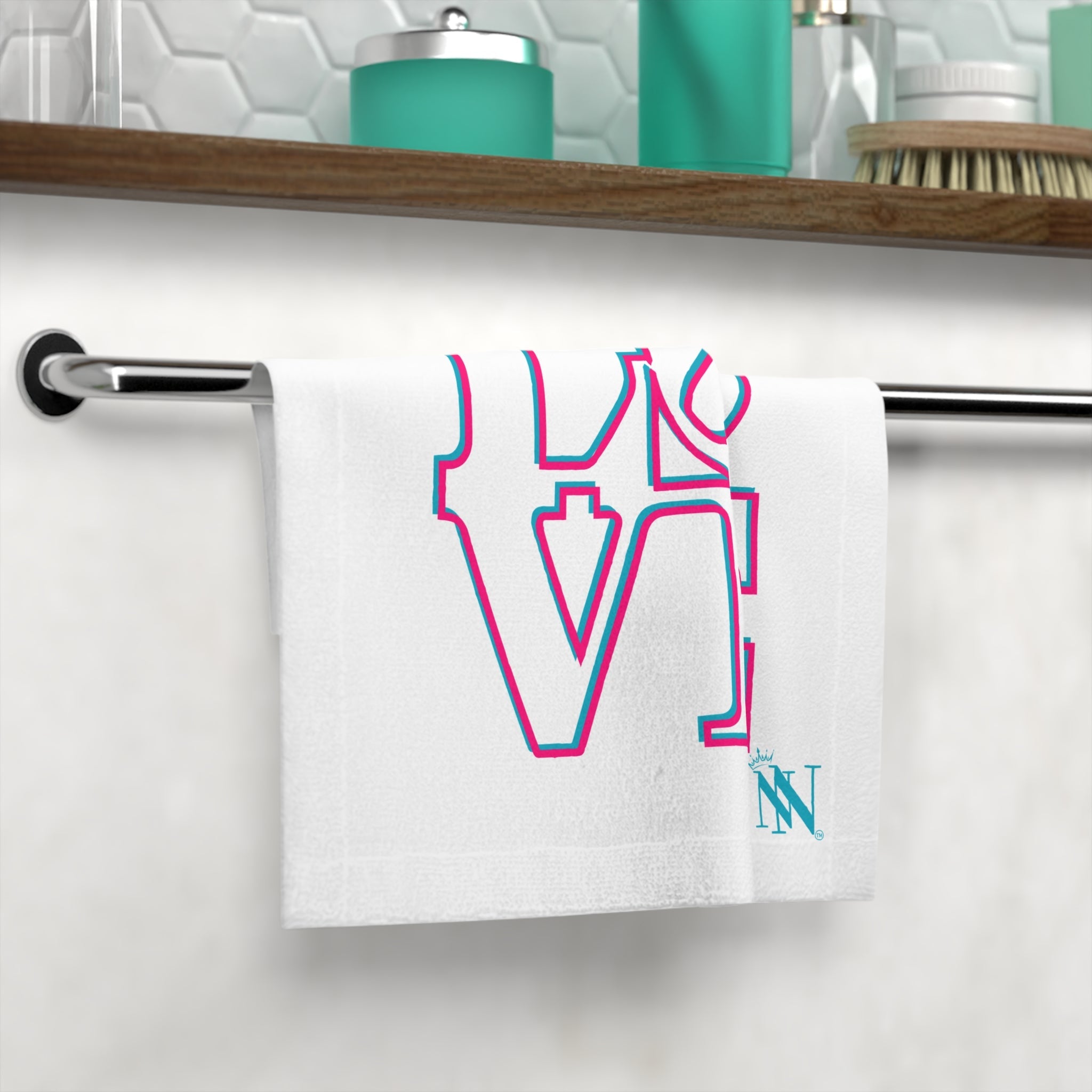 Two-Demensional Love | Mix & Match Lils’ Fun-Flirty Lovers’ Towels