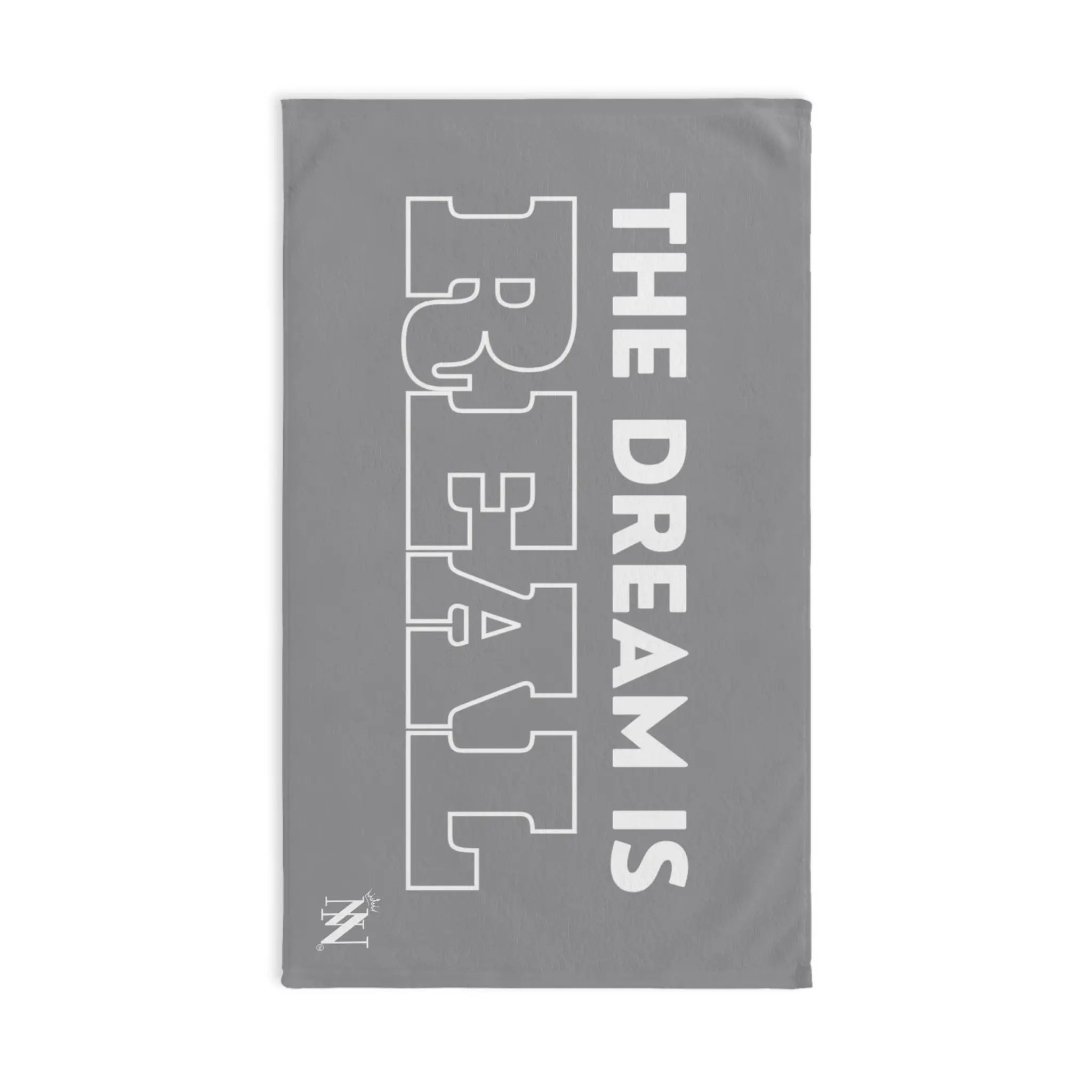 The Dream is Real Gray | Nectar Napkins Classic Fun-Flirty Lovers’ Colored Towels