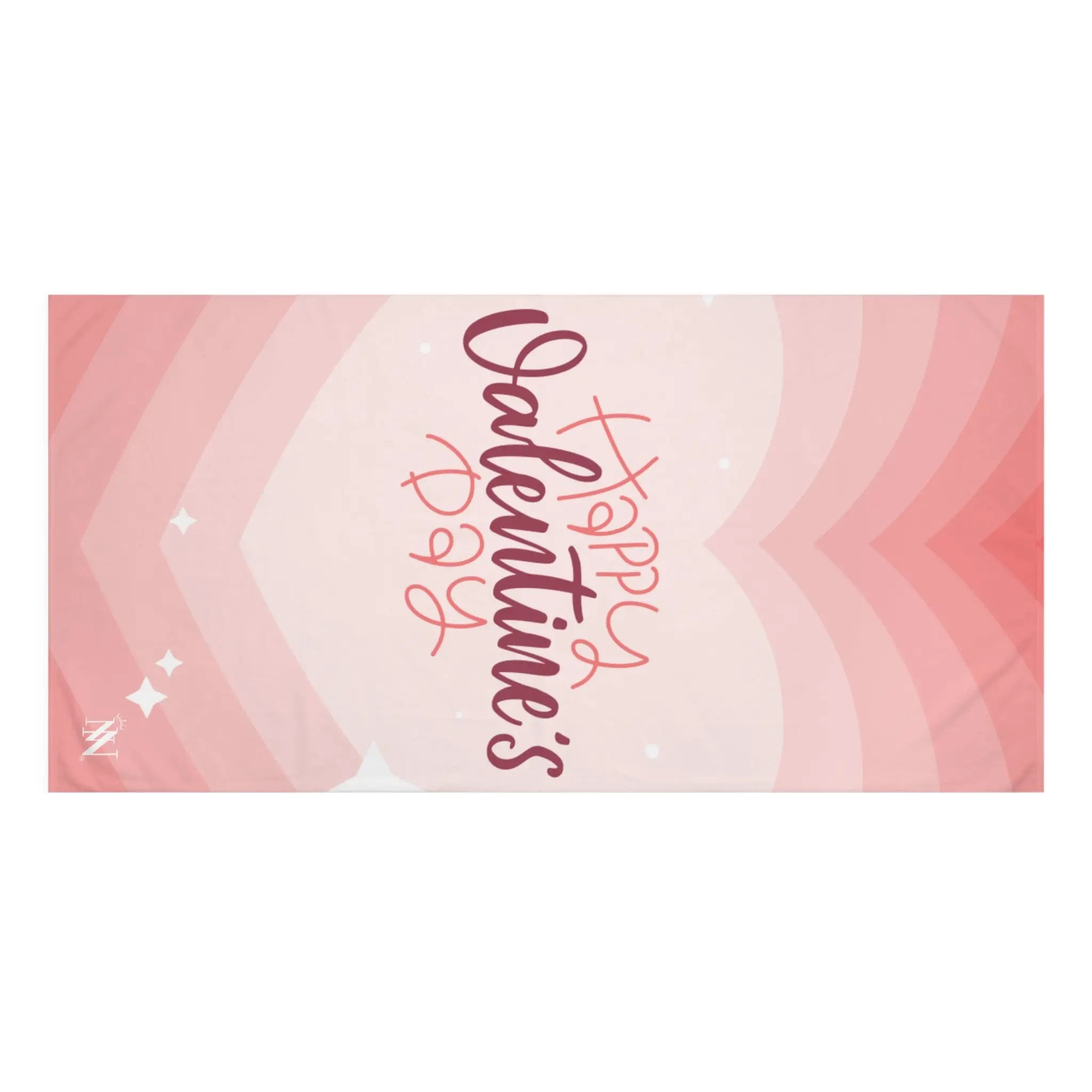 Happy Valentine’s Day Ombre Heart Fun Over Sized Sex Towel
