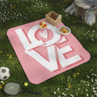 Block Letter Love Heart Sex Blanket