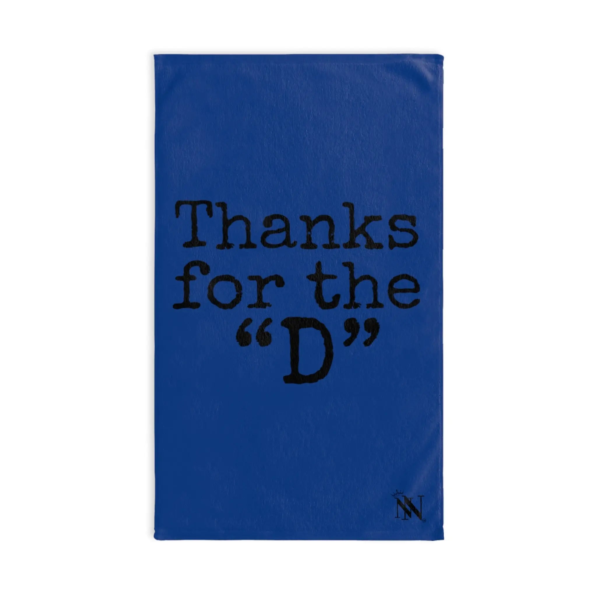 Thanks for the ’D’ Blue | Mix & Match Classic Fun-Flirty Lovers’ Towels