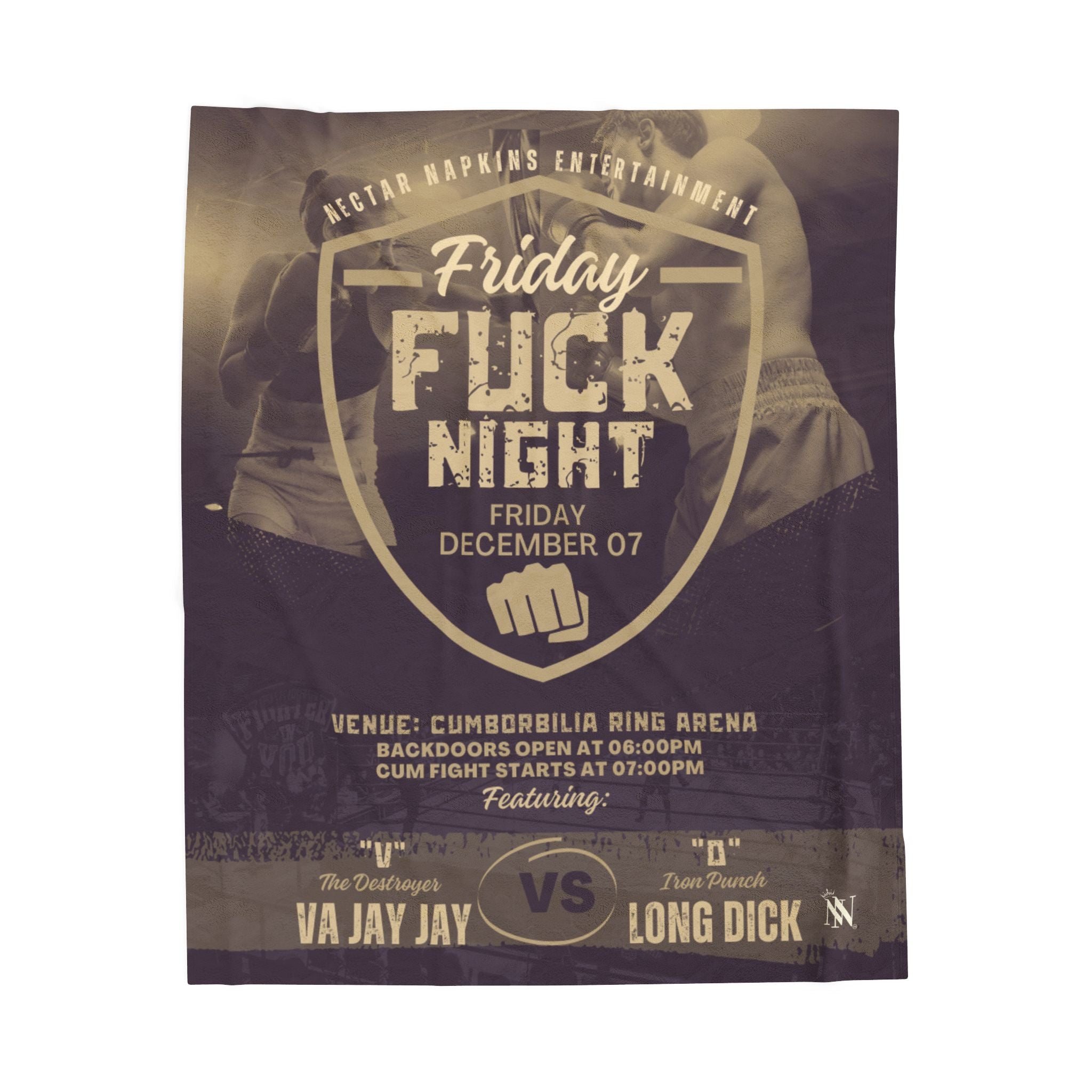 Friday Fight Night | Mix & Match Fun-Flirty Lovers’ Blankets