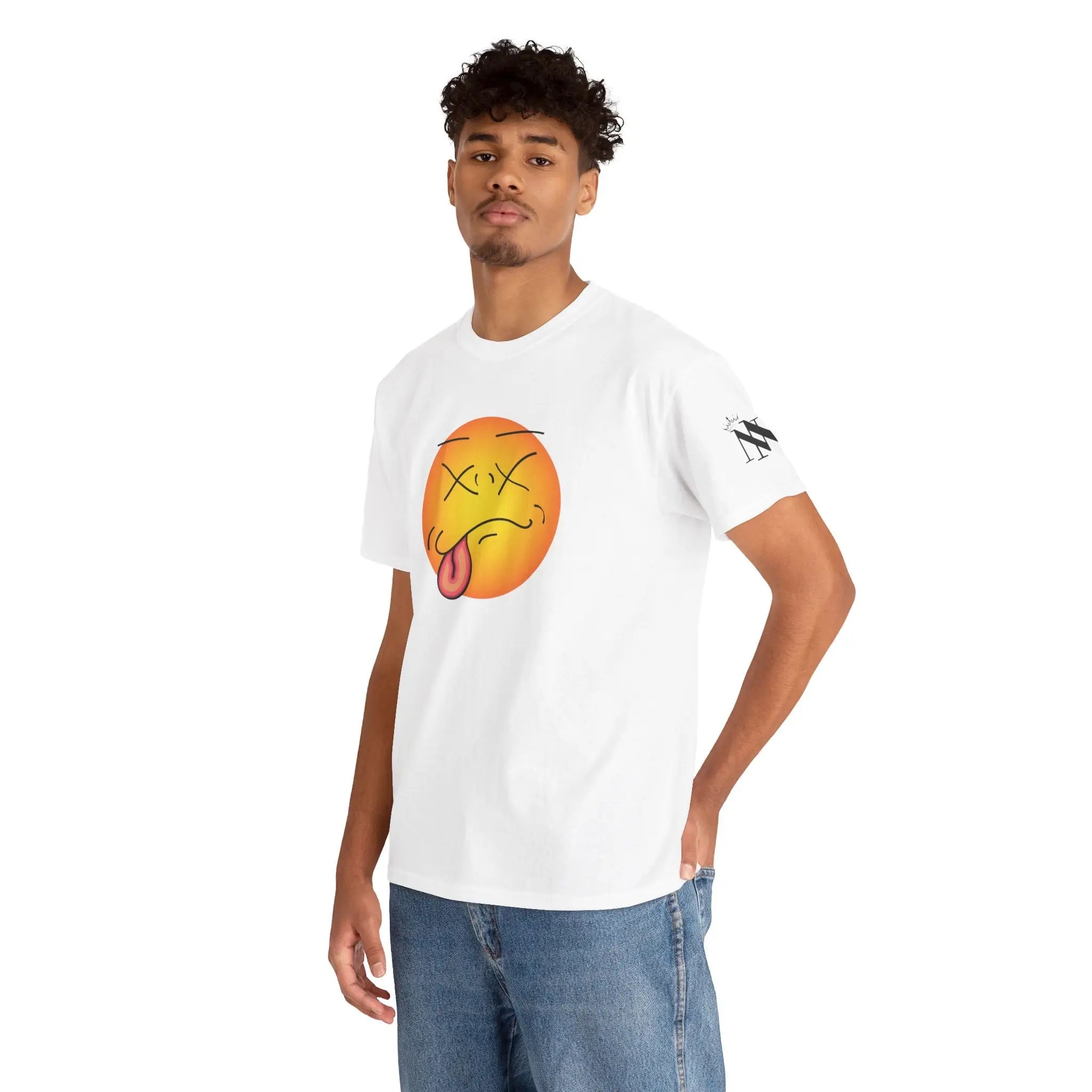 Knocked Out Emoji | Mix & Match Cotton Unisex Fun-Flirty Lovers’ T-Shirts
