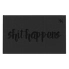 Shit Happens Dark Grey | Mix & Match Soft Fun-Flirty Lovers’ Towels