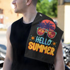 Hello Summer Tropical Sunglasses Sex Towel