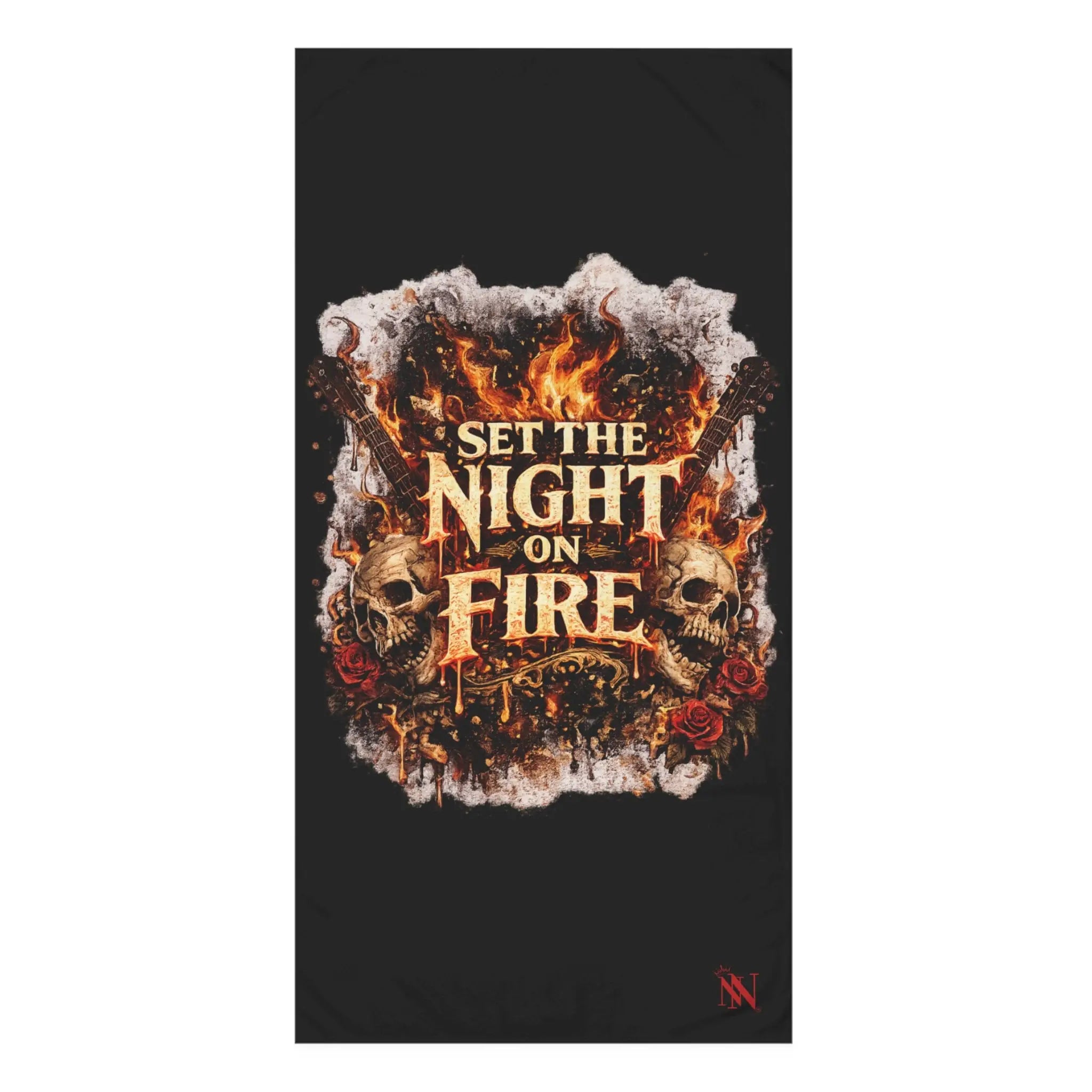 Set the Night on Fire | Nectar Napkins XL Fun-Flirty Lovers’ Towels