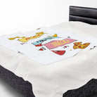 He’s Cute and Has Snacks | Mix & Match Soft Fun-Flirty Lovers’ Blankets