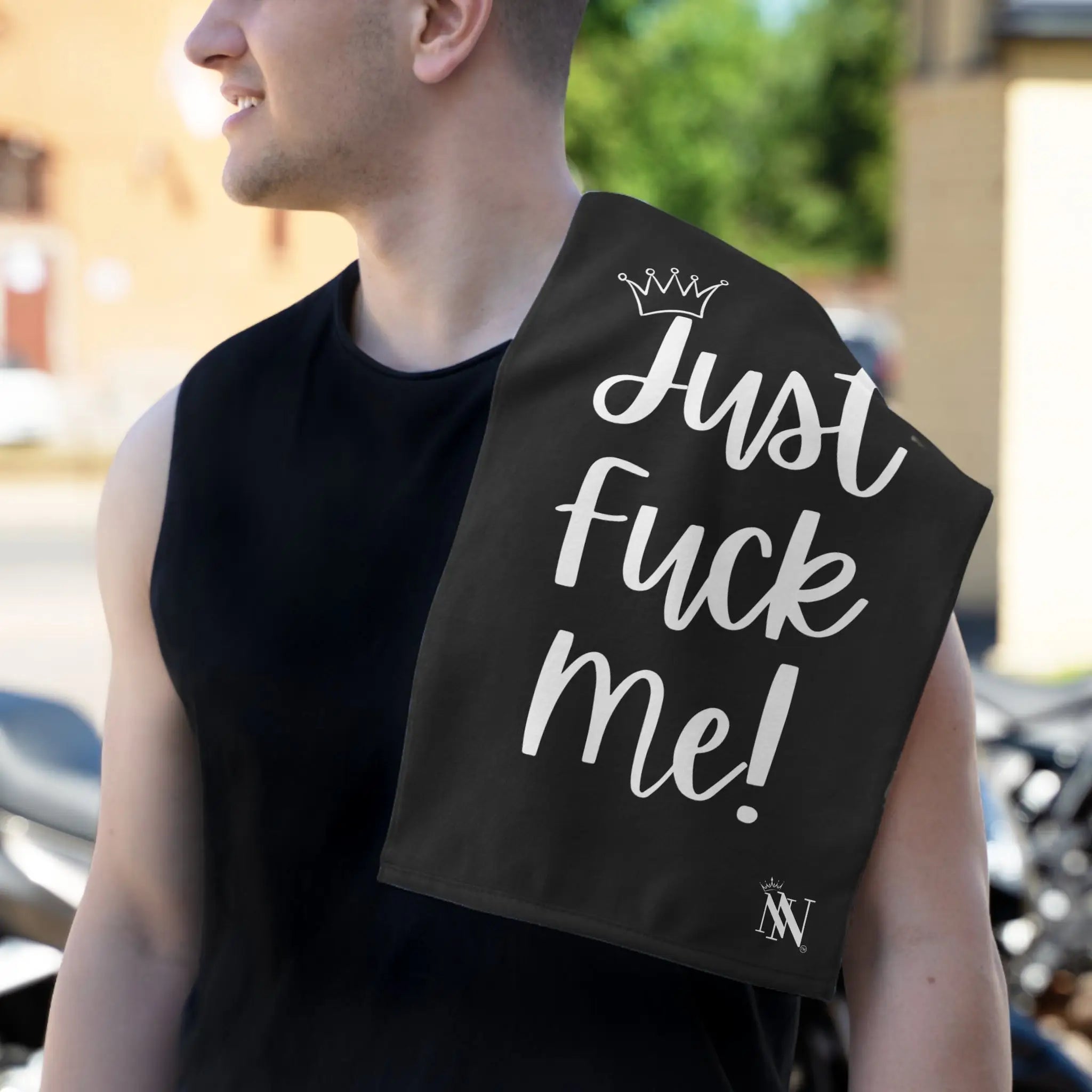 Crowned Just Fuck Me! Sex Towel