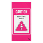 Caution Electric Love Big Ass Sex Towel