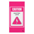 Caution Electric Love | Mix & Match XL Fun-Flirty Lovers’ Towels