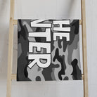 The Hunter Grey Camo Cum Towel