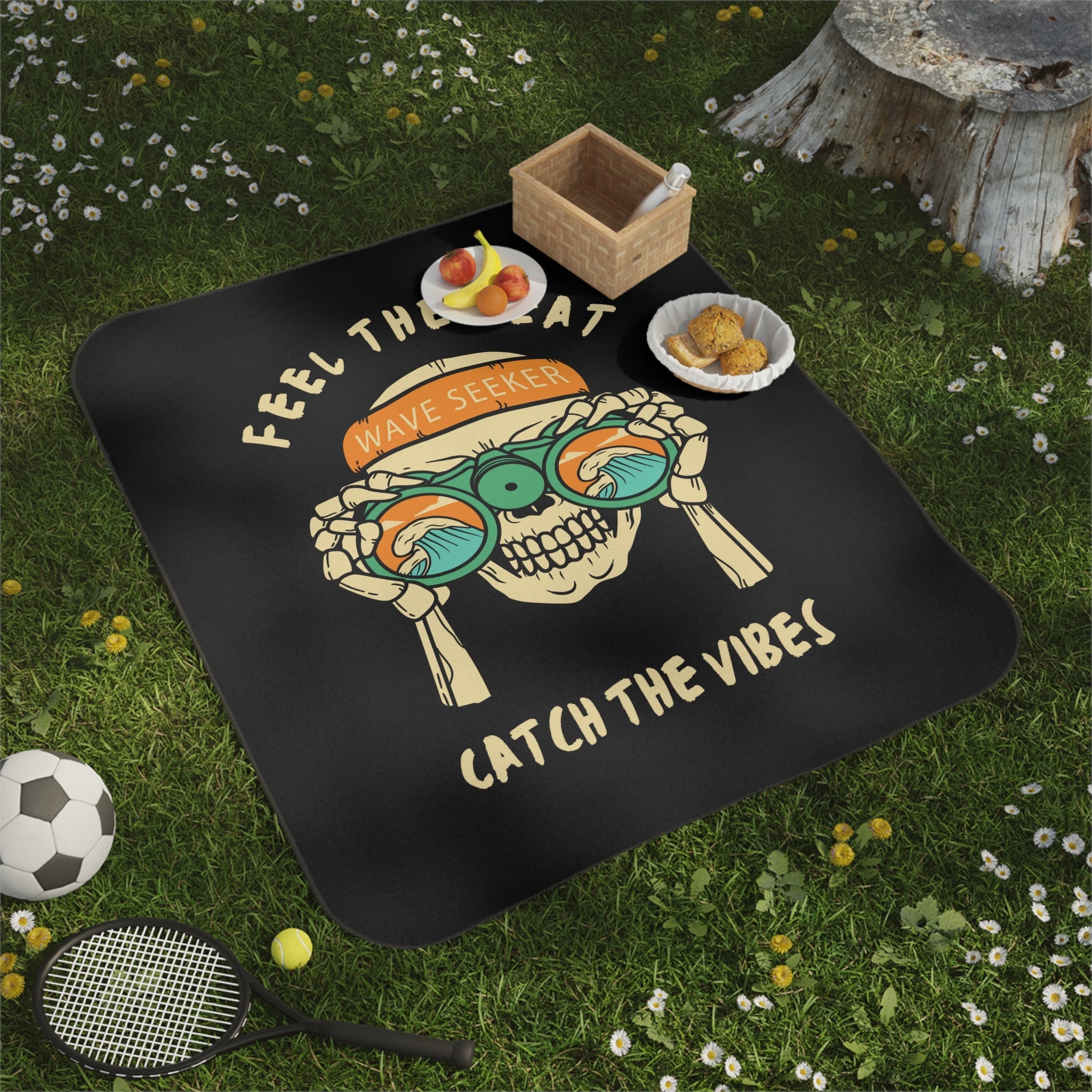 Wave Seeker | Mix Match Fun-Flirty Lovers’ Water-Resistant Blankets