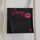 I Feel Sexy Kiss Mark Cum Towel