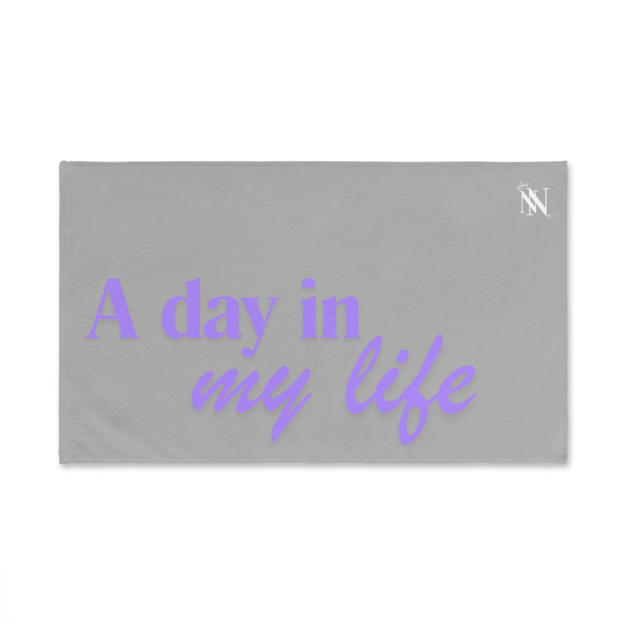 Day My Life Grey | Mix & Match Original Fun-Flirty Lovers’ Towels