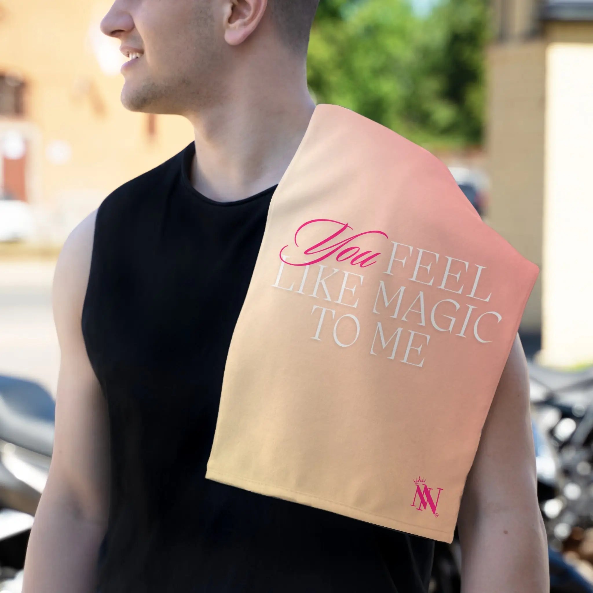 You Feel Like Magic to Me Fun Sex Towel