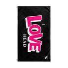I Love Head | Mix & Match Original Fun-Flirty Lovers’ Towels