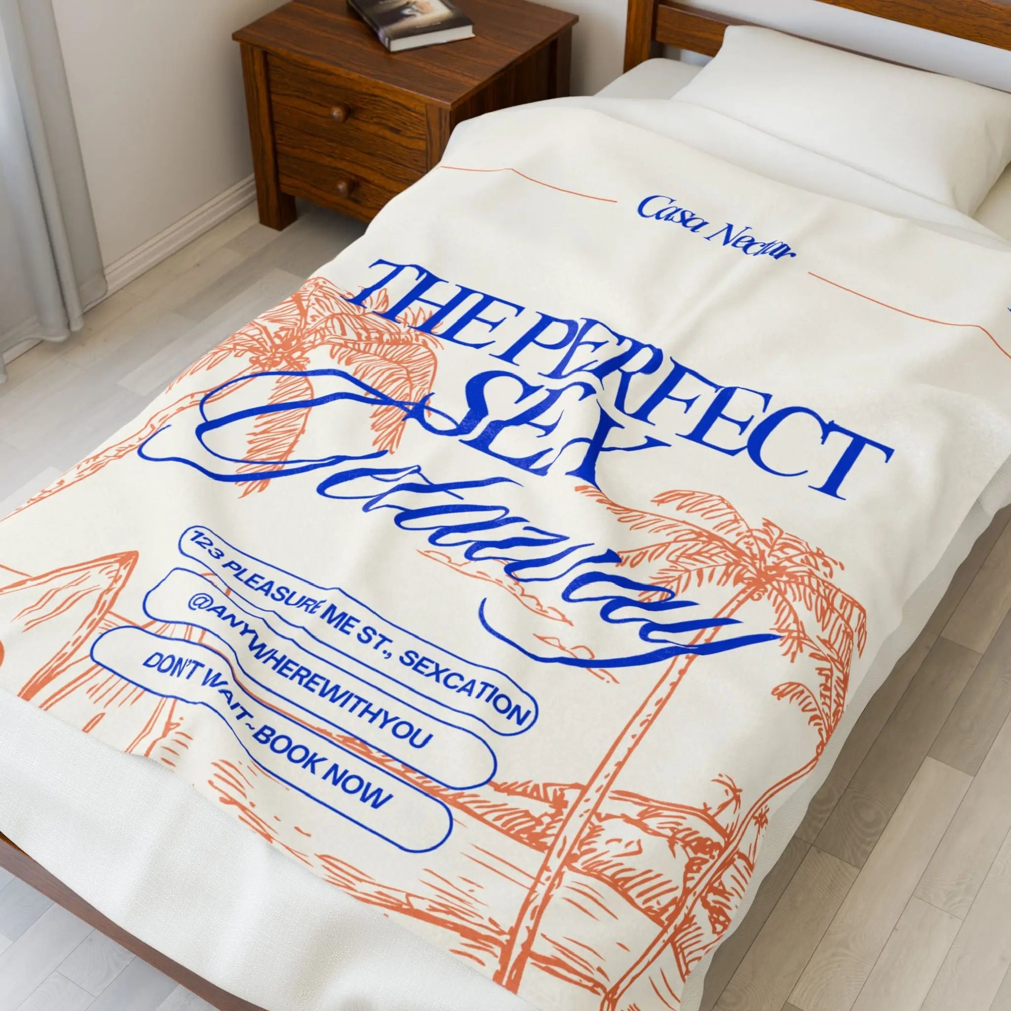 Perfect Sex Getaway | Mix & Match Fun-Flirty Lovers’ Blankets