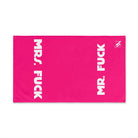 Mr. Mrs. Fuck Shareable Sides Signature Pink | Mix & Match Classic Fun-Flirty Lovers’ Towels