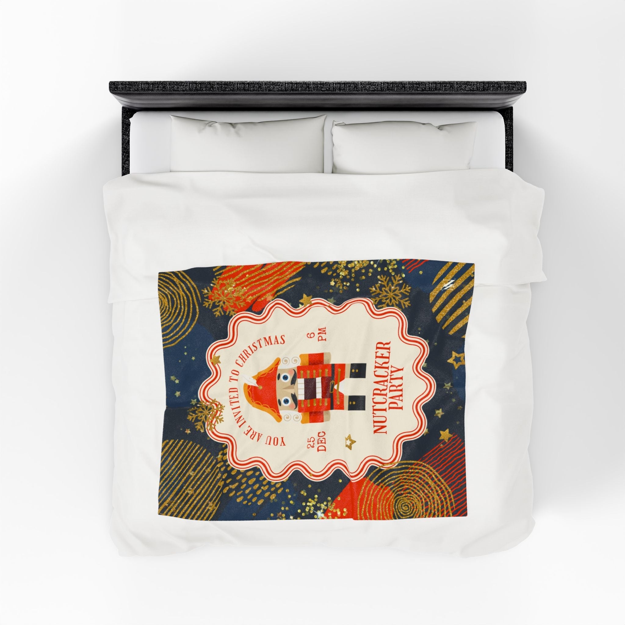 Christmas Nutcracker Party | Mix & Match Soft Fun-Flirty Lovers’ Blankets