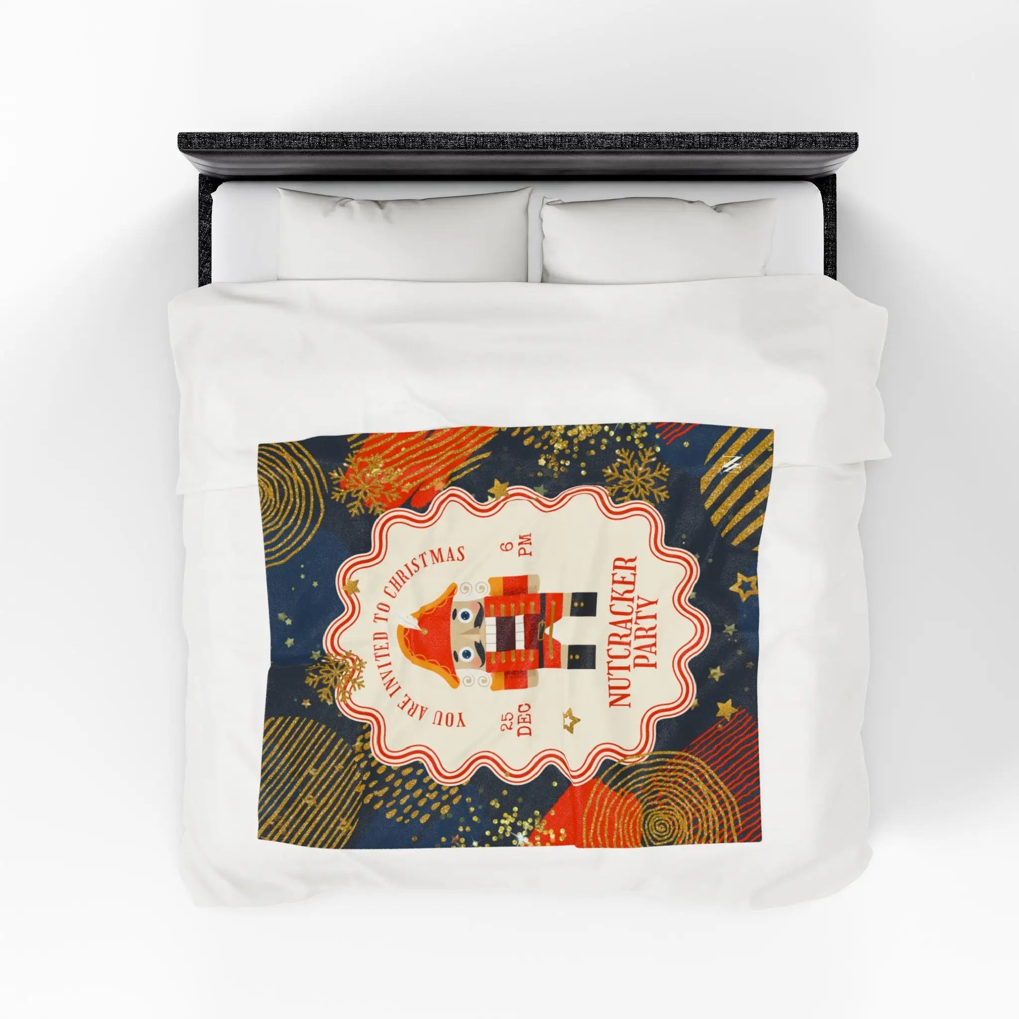 Christmas Nutcracker Party | Mix & Match Soft Fun-Flirty Lovers’ Blankets