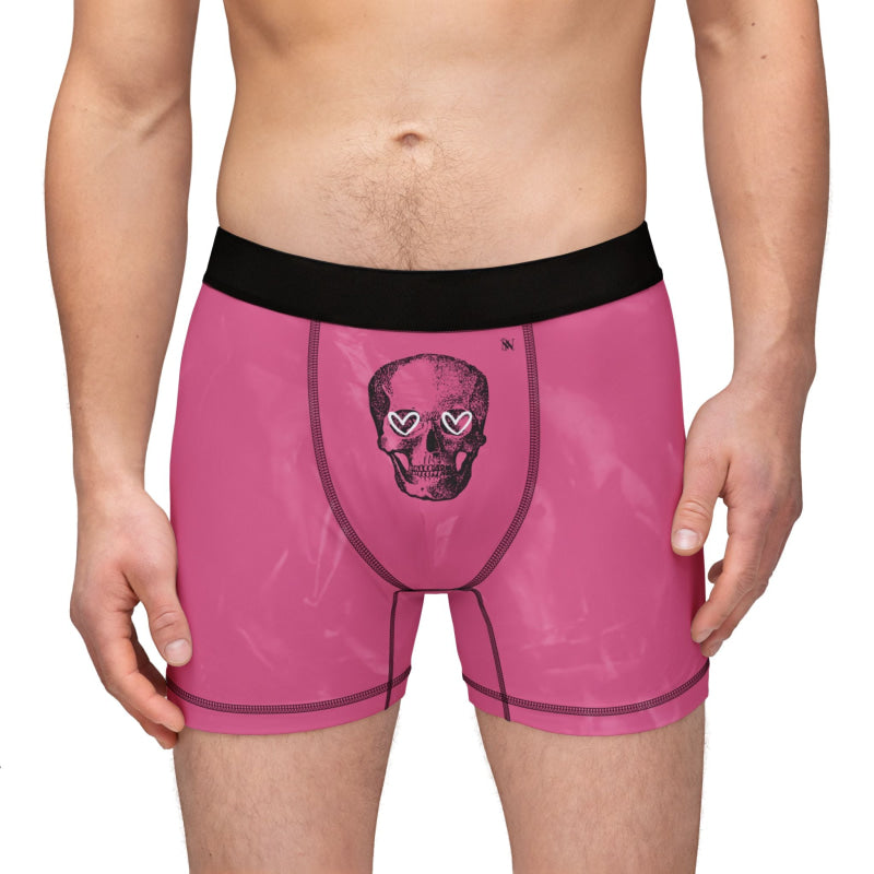 Skull Heart Eyes | Mix & Match Men’s Fun-Flirty Lovers’ Boxer Briefs