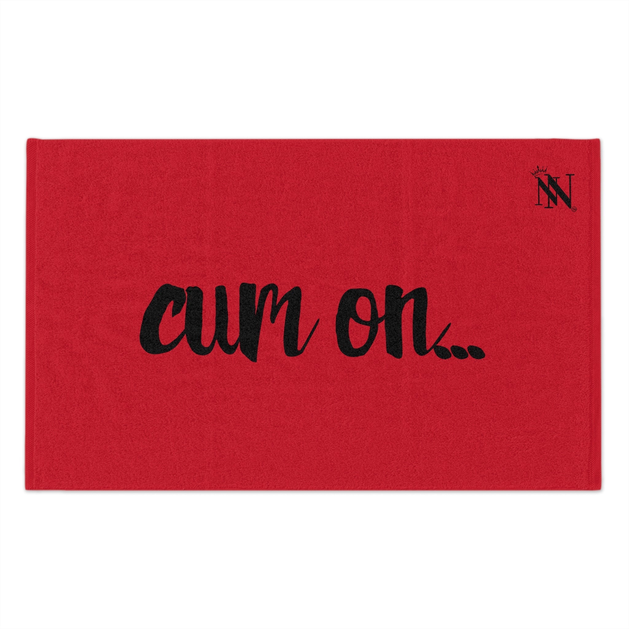 Cum On... Red | Mix & Match Soft Fun-Flirty Lovers’ Towels