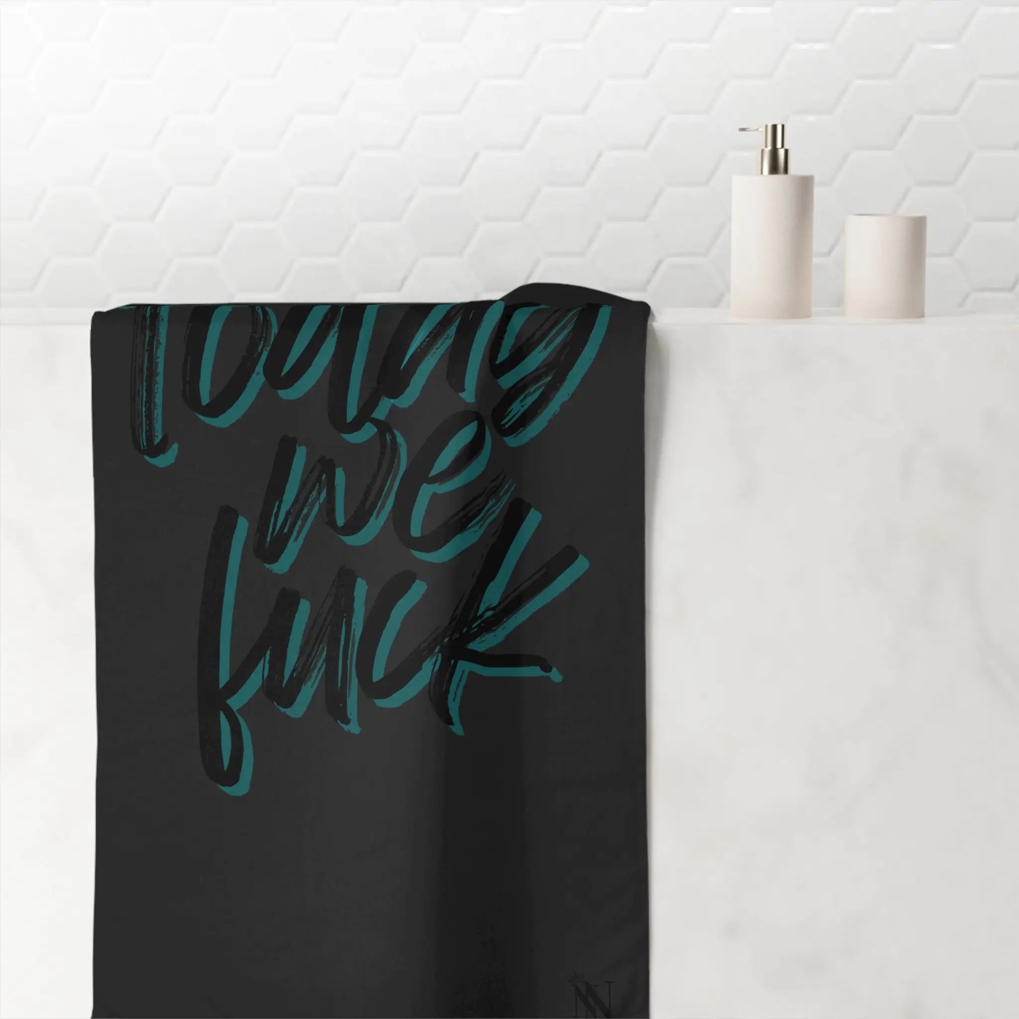 Today We Fuck | Mix & Match Naughty XL Fun-Flirty Lovers’ Towels
