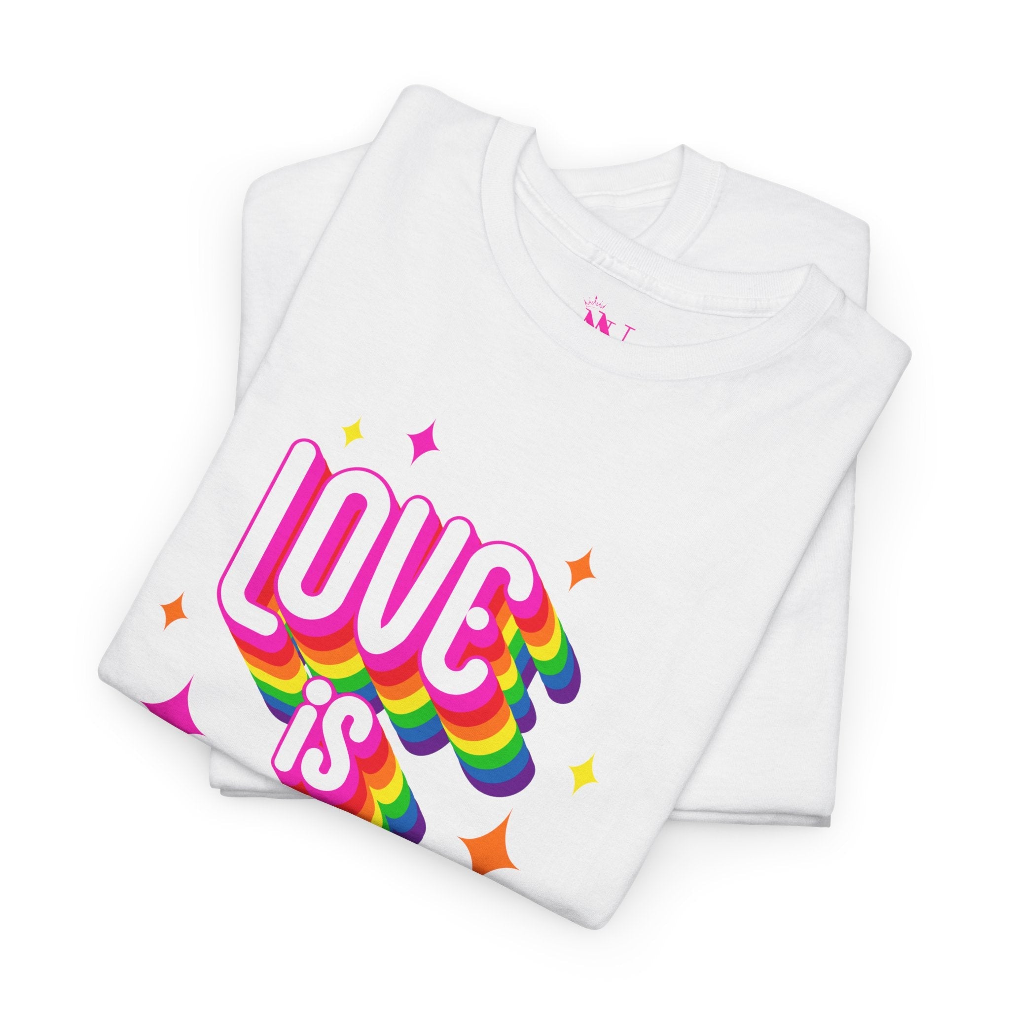 Love is Love | Mix & Match 100% Cotton Unisex Fun-Flirty Lovers’ Tees