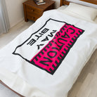 Caution: May Bite | Mix & Match Soft Fun-Flirty Lovers’ Blankets