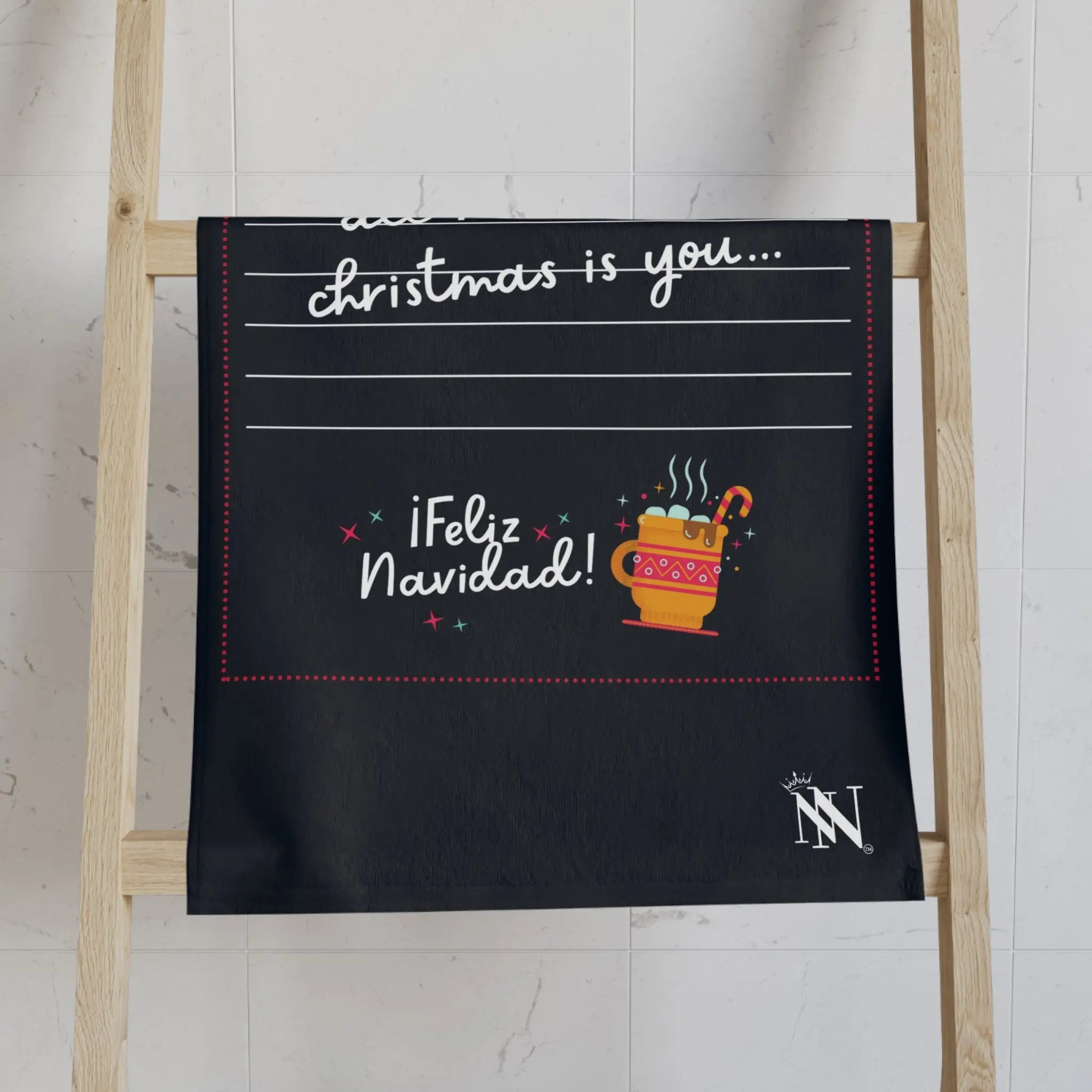 Dear Santa | Mix & Match Original Fun-Flirty Lovers’ Towels