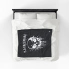 Rain On Me Splattered Skull | Nectar Napkins Fun-Flirty Lovers’ Blankets