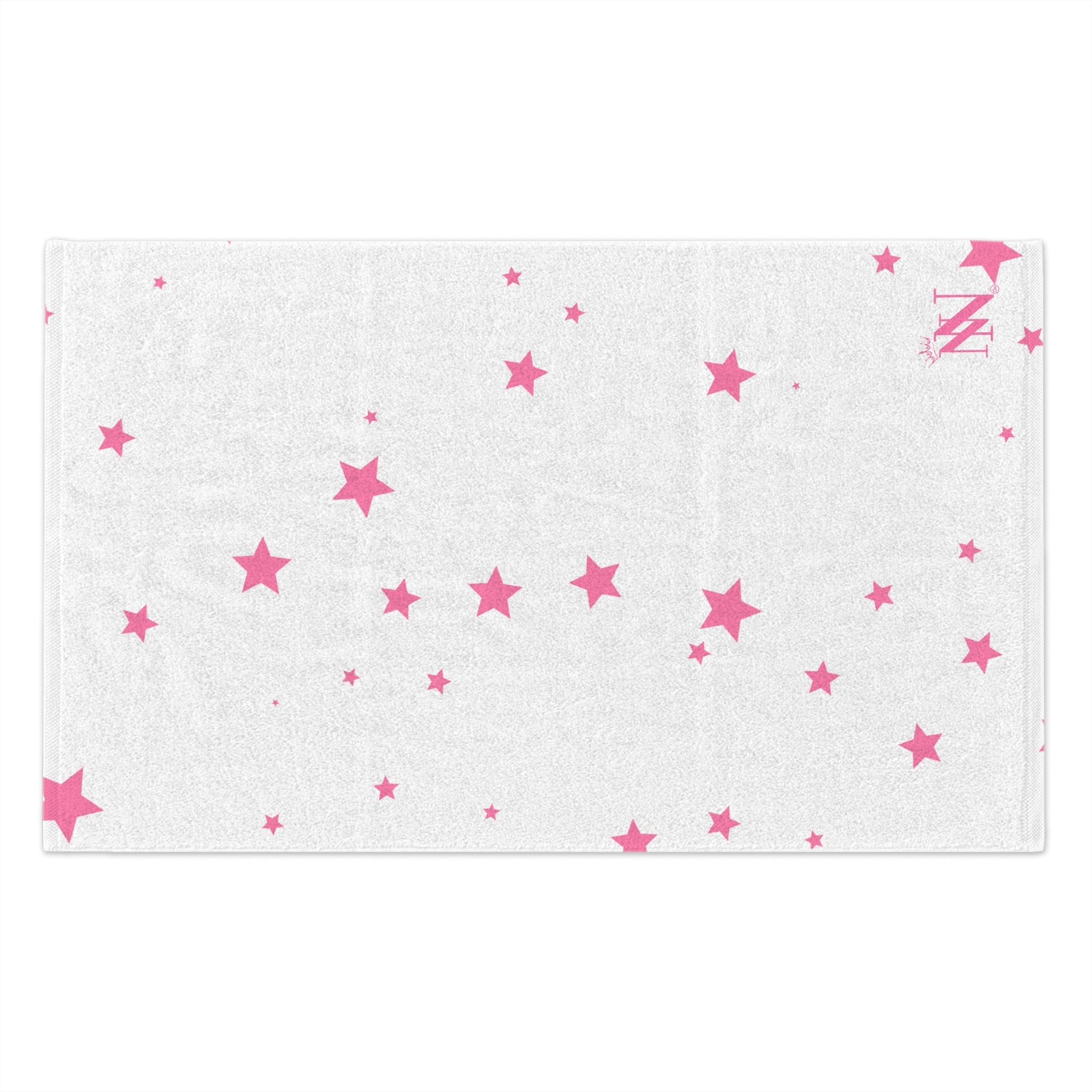 Pink Star Pattern | Mix & Match Soft Fun-Flirty Lovers’ Towels