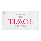 Real Sex Towel Co. Est 2023 | Mix & Match XL Fun-Flirty Lovers’ Towels