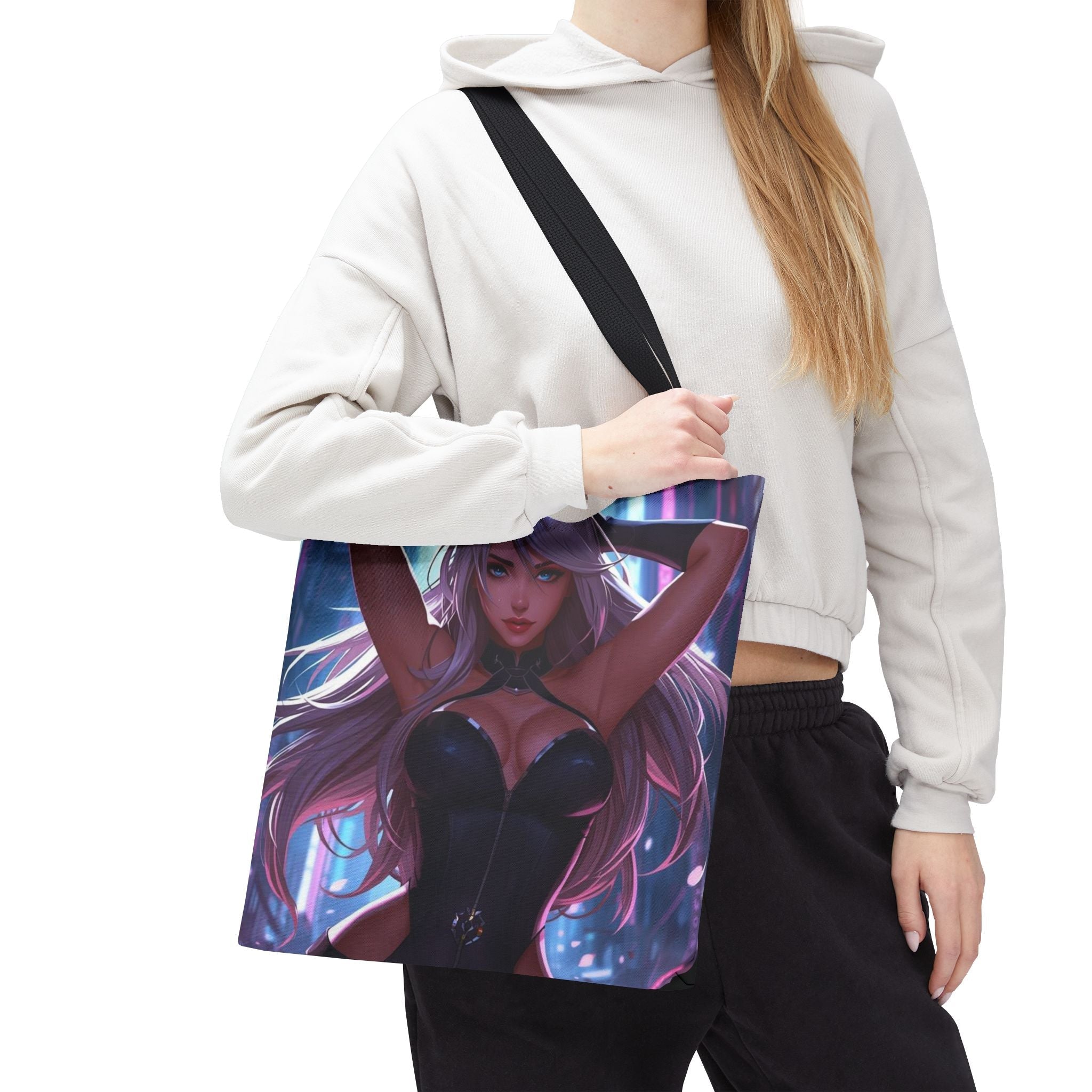 Sexy Anime Maiden Fantasy Women Everyday Weekend Getaway Tote Bag