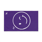 Wink Emoji Purple Cum Towel
