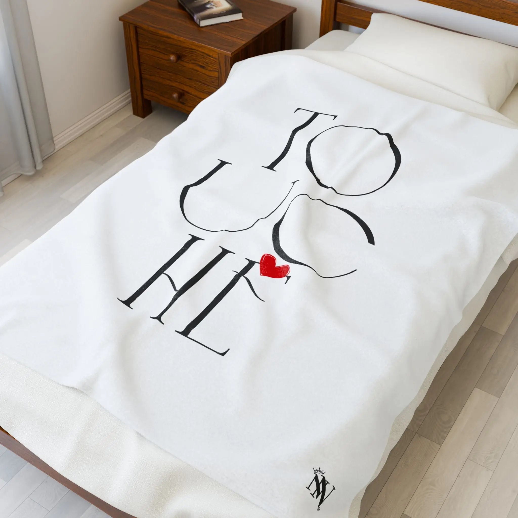 Touché | Mix & Match Fun-Flirty Lovers’ Blankets