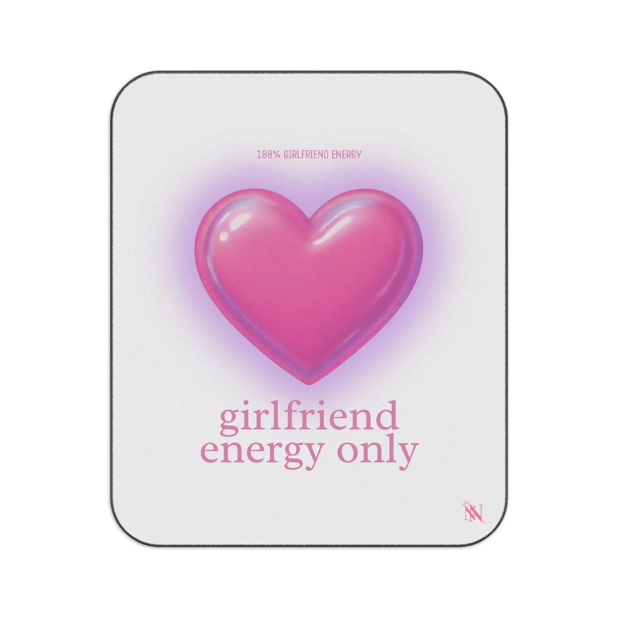 Girlfriend Energy Only | Mix Match Fun-Flirty Lovers’ Water-Resistant Blankets