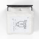 What We Do in Here Is Private | Mix & Match Fun-Flirty Lovers’ Blankets